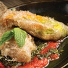 Ricotta-filled squash blossoms at Monzú Italian Oven & Bar in Las Vegas
