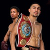Teófimo “The Takeover” López fights Jamaine “The Technician” Ortiz at Michelob Ultra Arena at Mandalay Bay in Las Vegas on Feb. 8