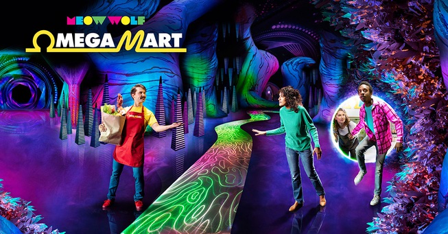 Meow Wolf's Omega Mart Giveaway