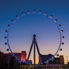 High Roller, a 550-foot-tall observation wheel at The Linq Promenade in Las Vegas, celebrates its 10th anniversary this year