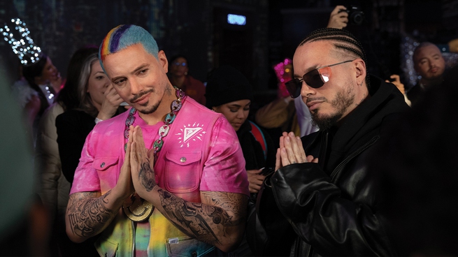 J Balvin is the latest wax figure featured at Madame Tussauds Las Vegas at The Grand Canal Shoppes at The Venetian