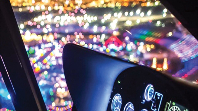 Ride to Electric Daisy Carnival in style with Maverick Helicopters in Las Vegas