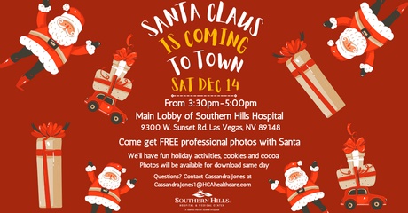 FREE PHOTOS WITH SANTA