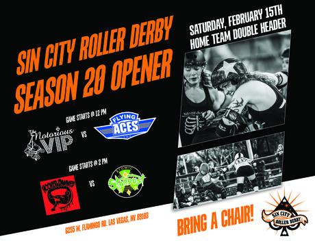 Sin City Roller Derby Season 20 Opener