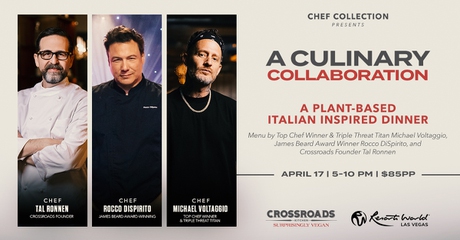 Crossroads: Tal Ronnen x Michael Voltaggio x Rocco DiSpirito