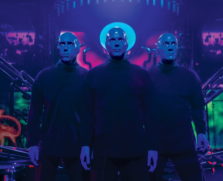 Blue Man Group shows its true colors at Luxor - Las Vegas Magazine