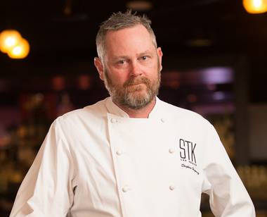 The STK chef at The Cosmopolitan serves up a classic.