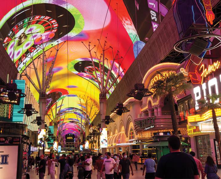 Fremont Street Experience in Las Vegas gives you so many options Las