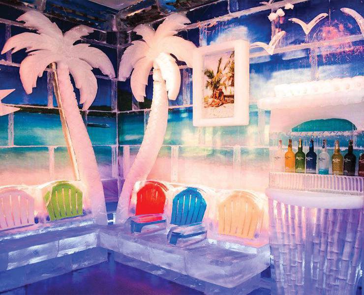 Everything Is Made Of Ice At This Unique—and Freezing—las Vegas Bar Las Vegas Magazine