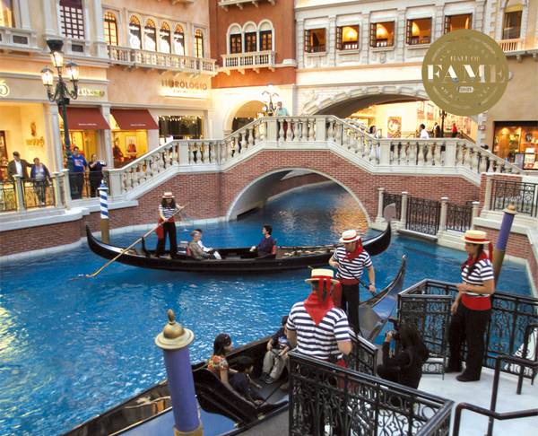 Hall of Fame: A Gondola Ride at the Venice Hotel
