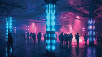 Avant-garde art space offers interesting exhibits and immersive shows.