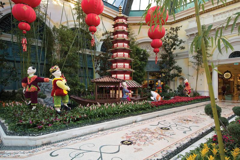 Chinese New Year at Bellagio Conservatory - Las Vegas Weekly