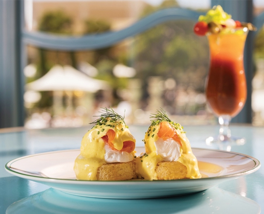  Eggs Benedict at Sadelle’s at Bellagio in Las Vegas
