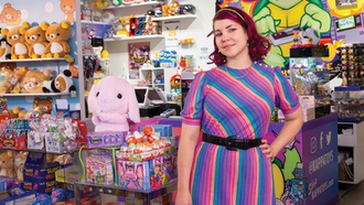 The owner of the store at Fashion Show sells a sense of wonder.