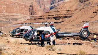 Take flight on several tours throughout Vegas and the Grand Canyon.