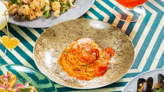 The city offers everything from Italian to Lebanese cuisine.