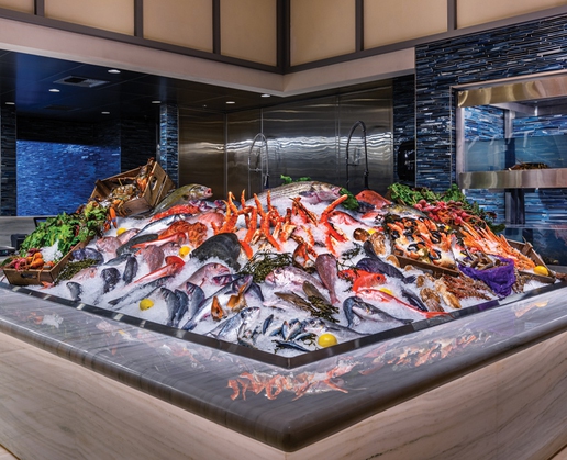 The Fish Market at Estiatorio Milos at The Venetian
