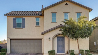 Two-story home features upgrades and plenty of bedrooms and space.