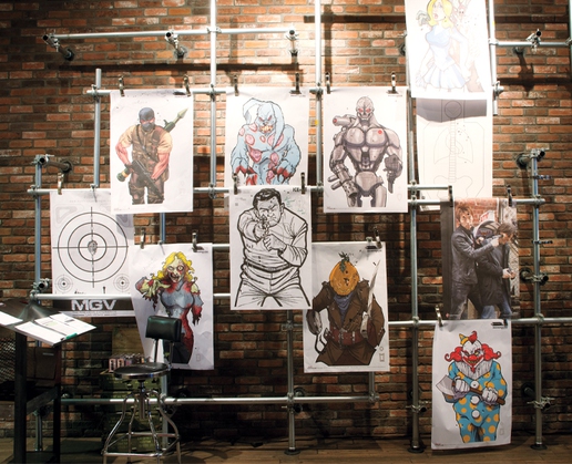 Fire off the weapon of your dreams at Machine Guns Vegas.