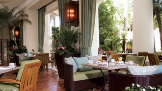 The Four Seasons restaurant really excels during its brunch.