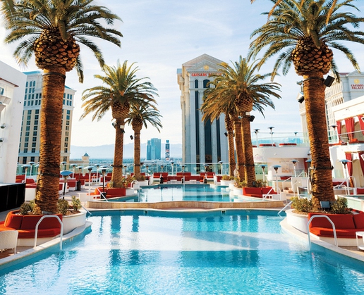 Drai’s Beachclub and Nightclub at The Cromwell in Las Vegas is sure to be a hot spot during Labor Day Weekend
