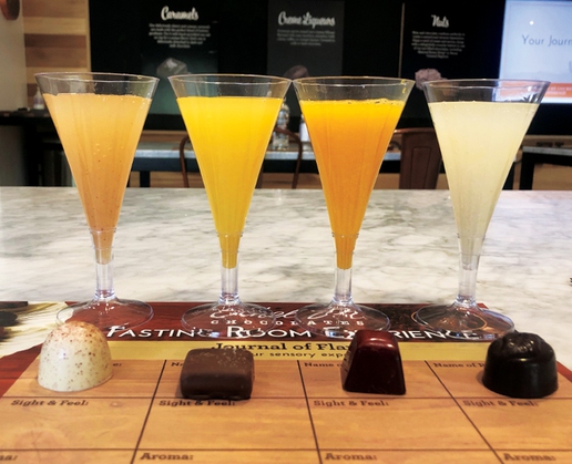 During the month of April, Ethel M Chocolate Factory in Henderson will host mimosa and chocolate pairings.