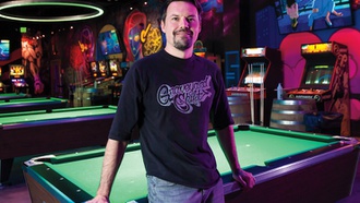 The general manager of Emporium is on top of his game.