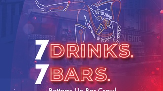 One lucky winner will receive a pair of passes to the Bottoms Up Bar Crawl!
