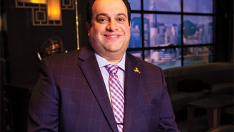 The general manager of lounges loves meeting people from all over the world.