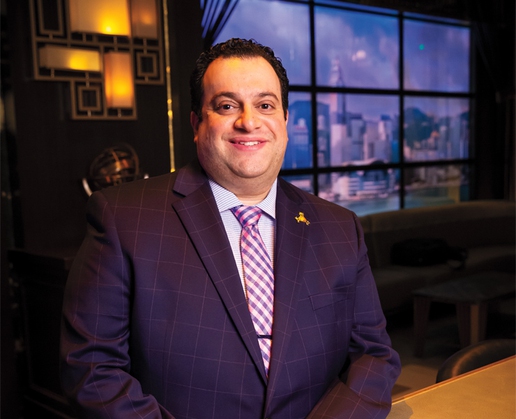 For David Chiti, general manager of lounges for Caesars Palace, his favorite part of the job is meeting people from all over the world.