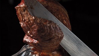 Brazilian steakhouse showcases all the meats.