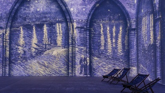 The famous artist's works come to life inside Area15.