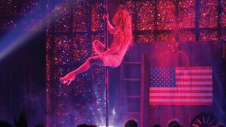 The topless, adults-only revue features athletic, sensuous dancers.