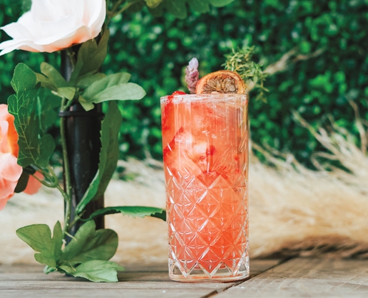The English Garden cocktail is just the beginning of your amazing experience at The Backyard at Sundown at Green Valley Ranch.