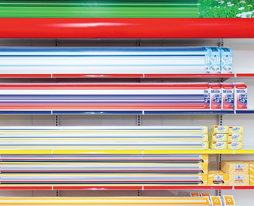 A surreal grocery store is just the beginning at Omega Mart at Area15, Meow Wolf’s latest venture.