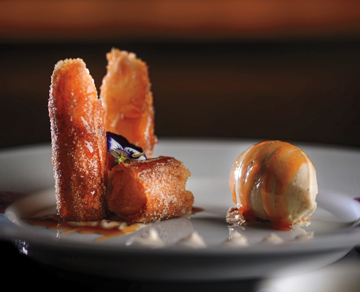 You have to try the apple harumaki at Yellowtail at Bellagio.