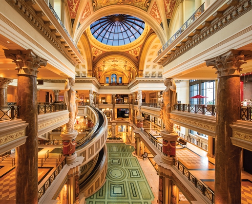 The Forum Shops at Caesars in Las Vegas