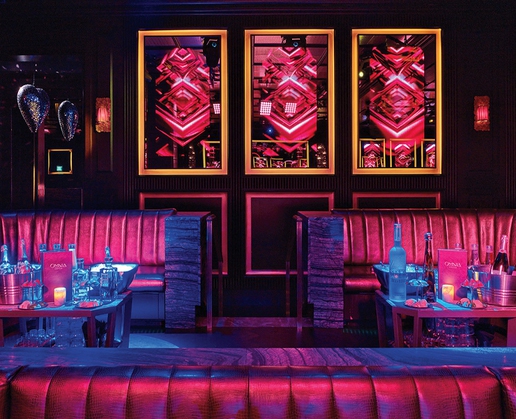 The Heart of Omnia at Caesars Palace.