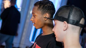 Guests experienced the action-packed attraction at Treasure Island.