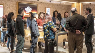 Guests enjoyed an evening at the state-of-the-art dispensary.