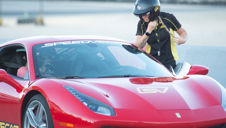 Guests enjoyed an adrenaline-pumping time at the racetrack complex.
