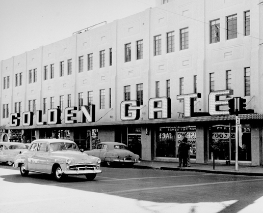 Las Vegas’ Golden Gate, circa 1955