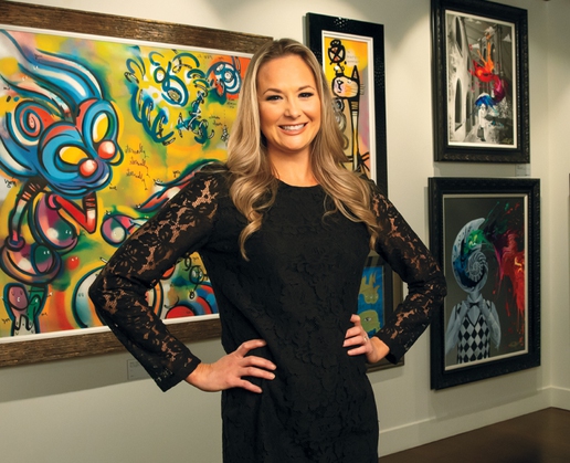 Candice Vergis is gallery director at Park West Gallery at The Forum Shops at Caesars
