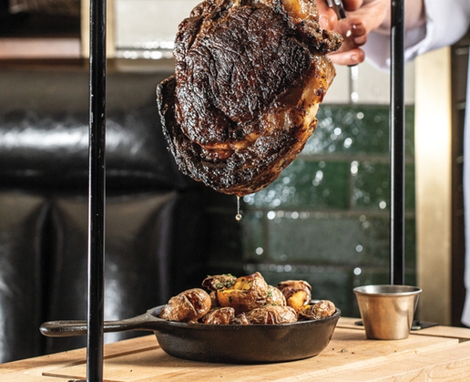 The Swinging Tomahawk at Smith & Wollensky at the Grand Canal Shoppes at The Venetian and The Palazzo
