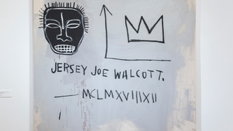 ‘Leather Throwers’ pays tribute to the world of boxing.