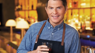 The celebrity chef chats about his new Italian concept, Amalfi, at Caesars Palace.