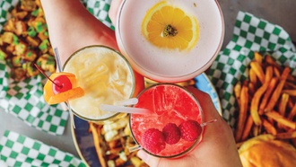 From sweets to burgers to chicken, you’ll find a bit of everything.