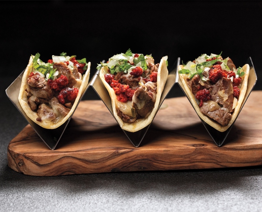 Tacos at Diablo’s Cantina at Luxor in Las Vegas
