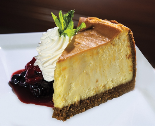 Sour cream cheesecake at SC Prime at Suncoast in Las Vegas
