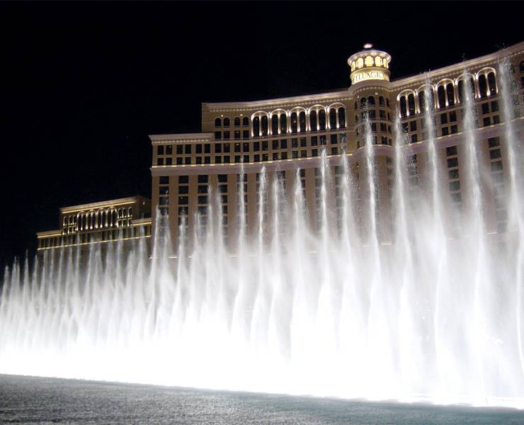 Stage Construction Begins at The Fountains of Bellagio for the